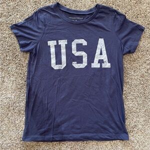 Navy 4th of July USA shirt
